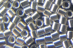  ONE GRAM pack (between 175-190pcs) sterling silver 1mm outside diameter, 0.5mm length, 0.7mm internal diameter, very small light weight micro crimp tube 