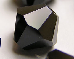  swarovski 5328 jet 10mm bicone bead 