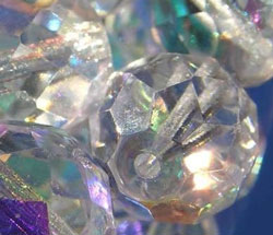  czech crystal ab firepolished 14mm faceted round glass bead 