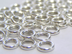  <7.25g/100> sterling silver 5.3mm diameter, 1.2mm thickness, hollow closed ring 