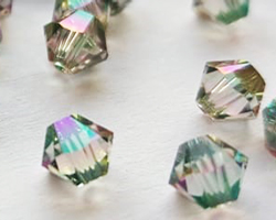  swarovski 5328 4mm paradise shine bicone bead 