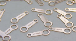  ROSE GOLD FILL 8mm x 3.25mm bracelet/pendant quality link 
