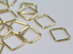  gold fill 8mm 20 gauge (approx 0.8mm) closed square ring 