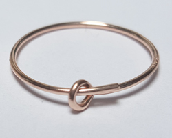  pairs of rose gold fill 15mm round hoops  with 1/20 14K stamp 