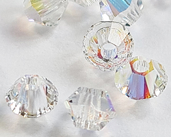  swarovski 5328 3mm crystal ab bicone bead 