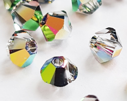  swarovski 5328 3mm crystal vitrail medium bicone bead 