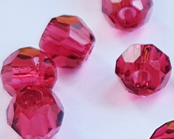  swarovski 5000 3mm scarlet round bead 