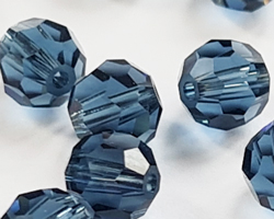  swarovski 5000 5mm montana round bead 