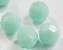  swarovski 5000 6mm mint alabaster round bead 