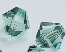  swarovski 5328 erinite 6mm bicone bead 