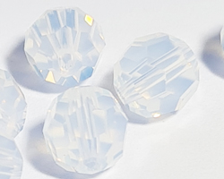  swarovski 5000 6mm white opal round bead 
