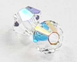  swarovski 5328 2.5mm crystal ab bicone bead 