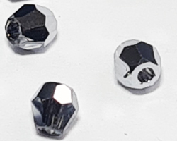  swarovski 5000 3mm crystal light chrome round bead 