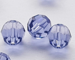  swarovski 5000 5mm tanzanite round bead 