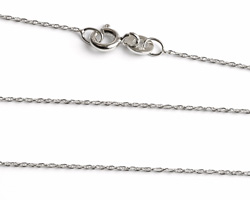  sterling silver twisted serpentine 18